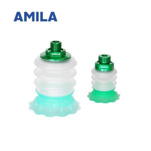 Quality TPE Silicone Gripper High Strength , Combined Type Bellows Suction Cups MG.MBH wholesale