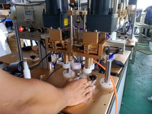 Quality Multifunction 4 Wheel Screw Capping Machine For Plastic Bottles wholesale