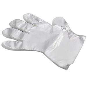 Quality Transparent Disposable Safety Gloves , Disposable Polyethylene Gloves wholesale