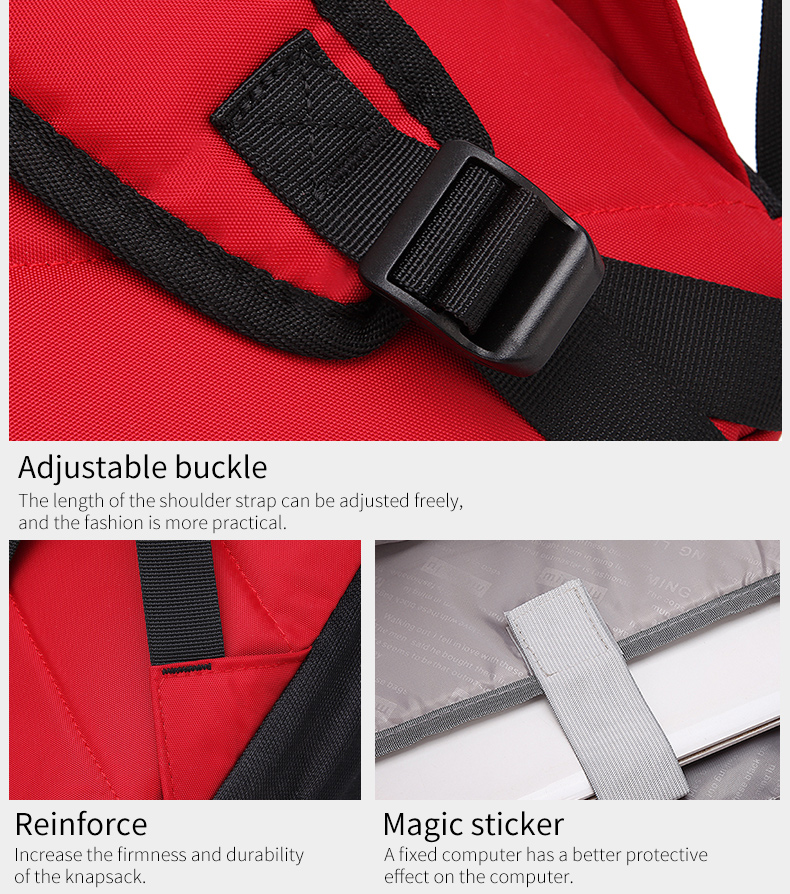 Wholesale custom logo men and women leisure fashion middle school students waterproof backpack school bags