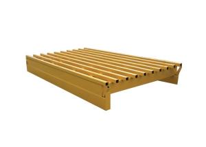 Quality Powder Coated Livestock Handling Equipment Strong Grate 50 Steel Cattle Grid wholesale