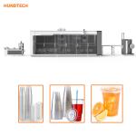 HIPS PVC Water Cup Making Machine 0.15mm Thickness Low Noise