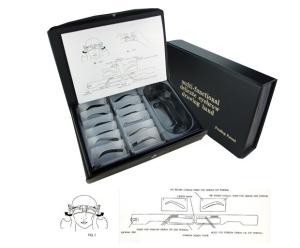Quality Permanent Makeup Tattoo Accessories Practice Eyebrow Drawing Band Kit 12pcs wholesale
