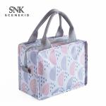PEVA Lining 600D Polyester Insulated School Lunch Bag