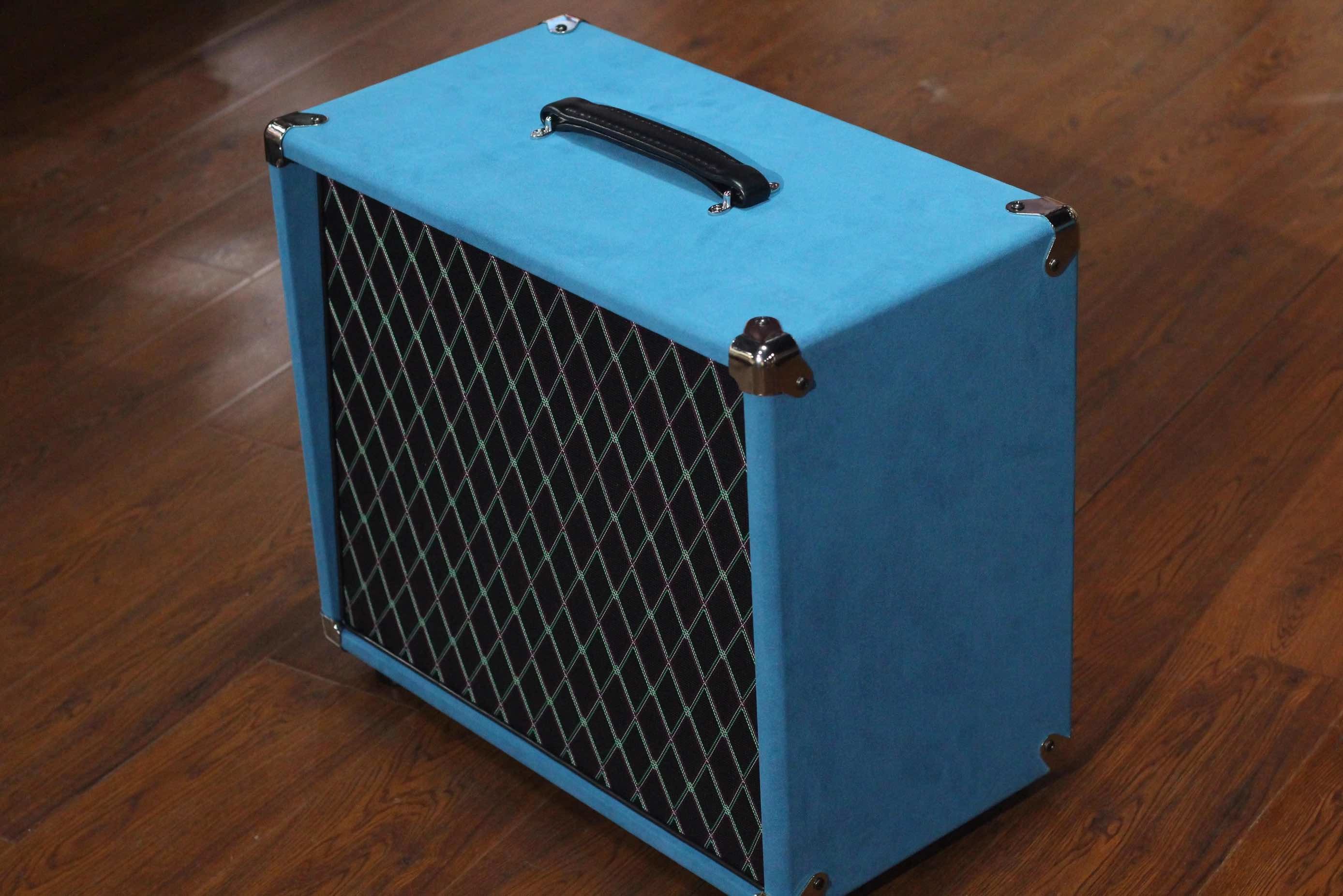 Custom Dumble Clone 2025 Overdrive Reverb 50-Watt Hand-Wired Tube Head-Suede Blue JJ Tubes 50W
