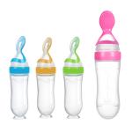 Baby Silicone Squeeze Spoon 90ml Children'S Food Complementary Bottle