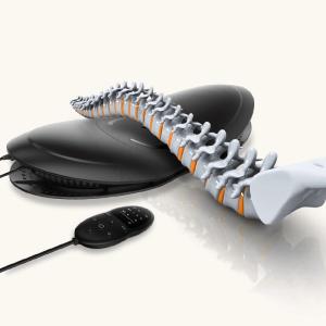 Quality ABS 110V lumbar massagers Air Compression Lower Back Massager With Heat wholesale