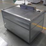 Stainless Steel 304 Teppanyaki Grill Table Gas Heating Customized Dimension
