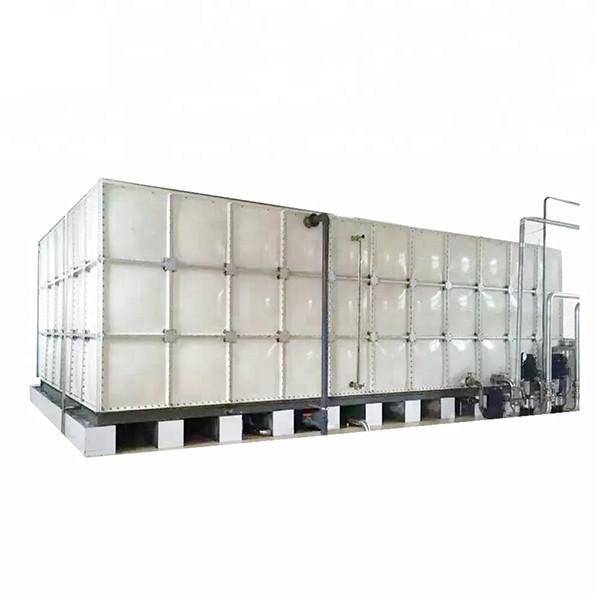 Corrosion Proof 1000 Gallon Storage Tank , Fiber Modular Rainwater Tanks For