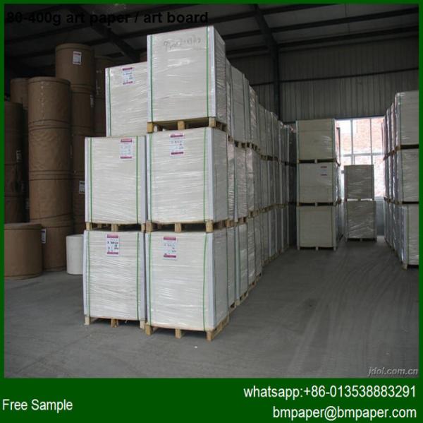 Cheap 80gsm 61*86cm gloss C2S paper/ china book print for sale