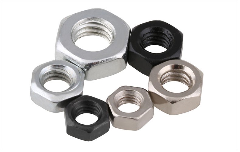 DIN933/931 Grade 8.8 10.9 12.9 Hex Black Bolts and Nuts with ISO9001 2008 Certificate
