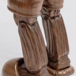 Birch Oak Natural Wooden Art Sculpture Wood Pinocchio Exhibition