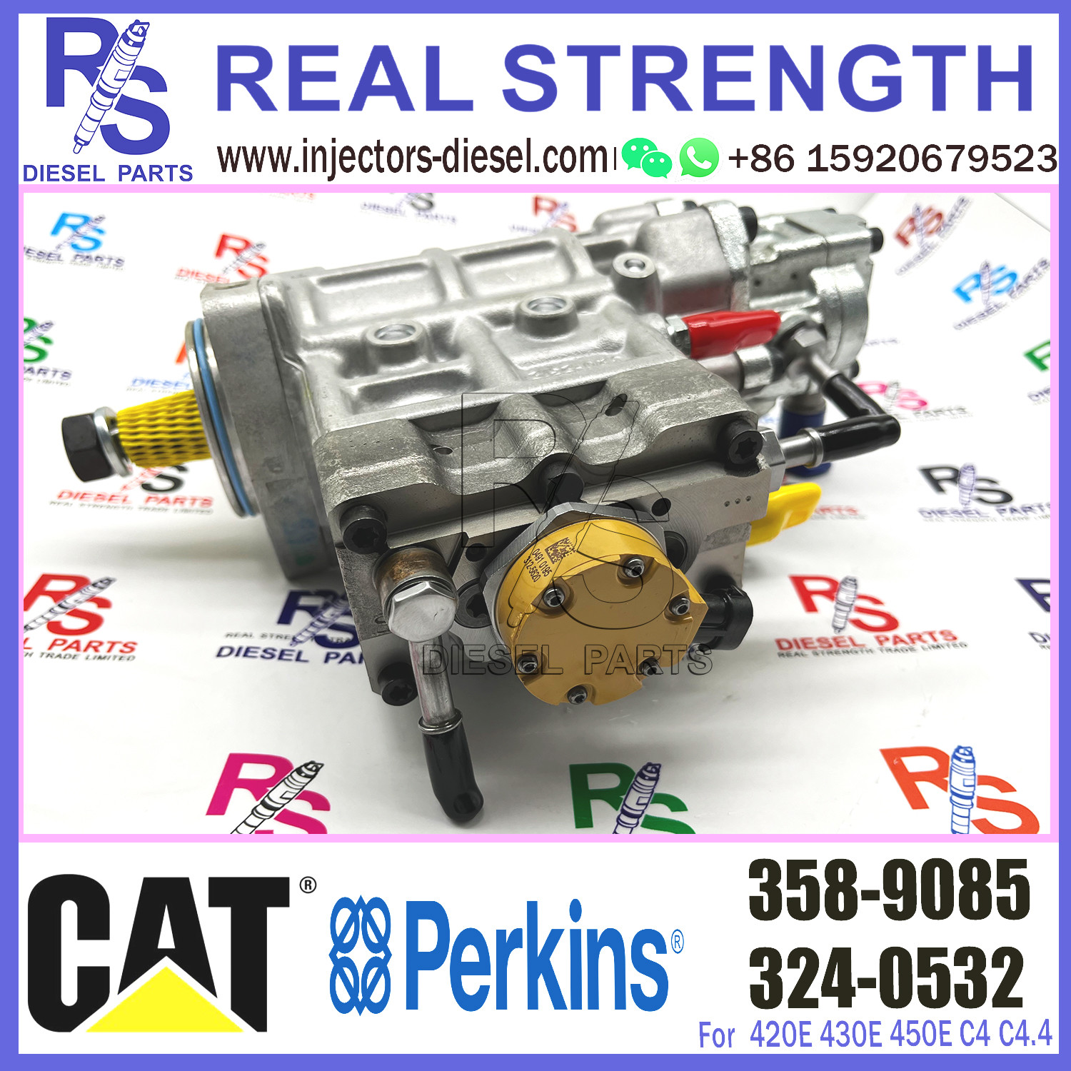 C4.4 diesel engine machinery pump 358-9085 engine diesel excavator fuel injection pump 358-9085