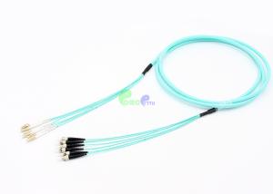 Quality LC - ST Fiber Optic Patch Cables 6 Cores MM 50 / 125 Fanout 2mm Tails Multifibers wholesale