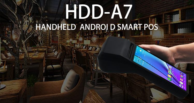 7inch Android Handheld POS Terminal with 80 MM Printer NFC 3G/4G Digital POS Machine