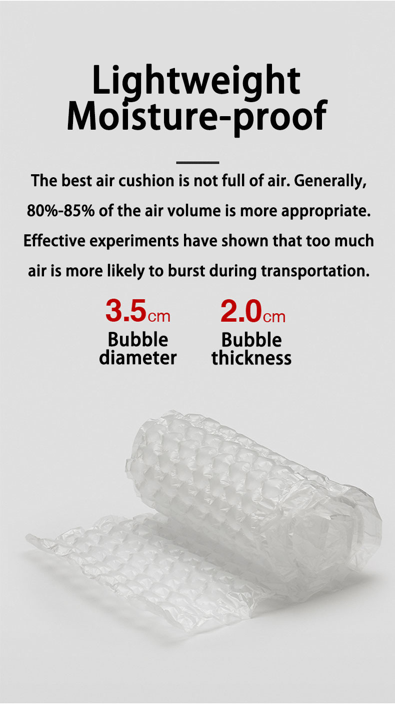 50 To 75 Microns Air Column Cushion Bag
