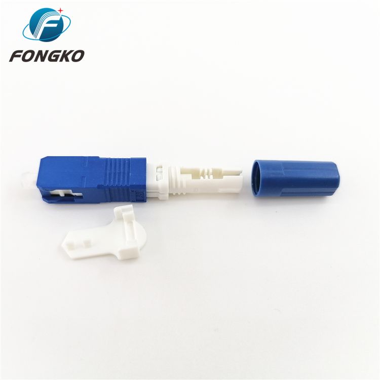 Waterproof SC UPC Fiber Optic Quick Connectors Fusion Splicer