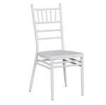 Restaurant Gold Chiavari Chairs Wedding Metal Frame Fabric Banquet Chairs