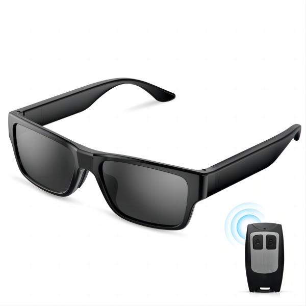 2.4G Remote Controller Mini Camera Video Sunglasses Taking Pictures Video