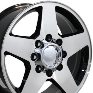Quality 8-Lug Chevrolet Replica Wheels Rim 20x8.5 For 2500 3500 Silverado Sierra 8x165 Mach'D 5503 wholesale