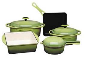 Cheap cast iron cookware set for sale