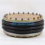 Firestone Air Shok Absorber W01-358-7829 Triple Connvoluted Rubber Bellows Air