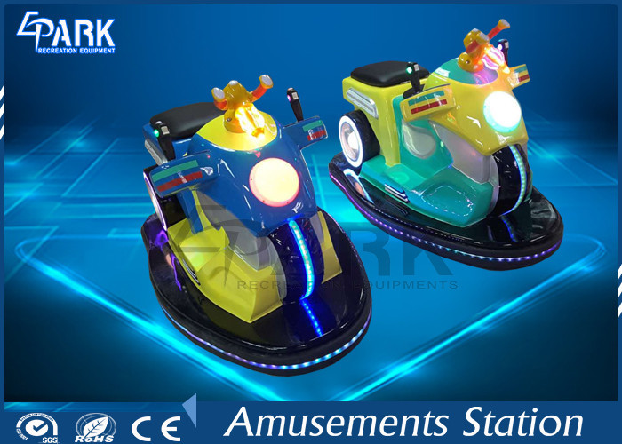 Rotational Molding Amusement Park Bumper Cars High Simulation Handle 30W