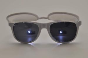 Quality Flip Up Plastic 3D Diffraction Glasses For Music Party / Dance Event wholesale