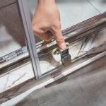 Anti Jump Sliding Door Shower Room 6-10mm Glass Enclosure