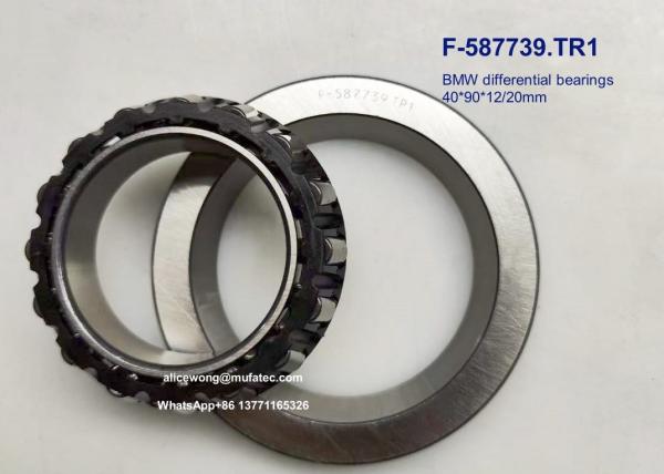 F-587739.TR1 F-587739 BMW Diff Bearings Tapered Roller Bearings With Nylon Cage