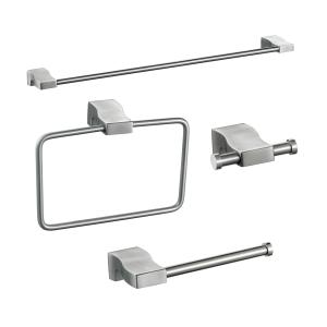 Quality Brushed 586mm Towel Bar Toilet Paper Holder Bathroom Accessories wholesale