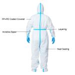 EN14126 Against Blood Disposable Protection Clothing Medical Protective Coverall