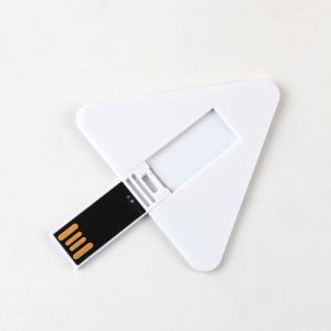 Quality Triangle Credit Card Usb Flash Drive 16GB 32GB 64GB UDP Flash Chips Full Memory wholesale