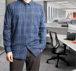 Sheerfond Heated Long Sleeve Shirt , Flannel Heated Thermal Underwear Odm