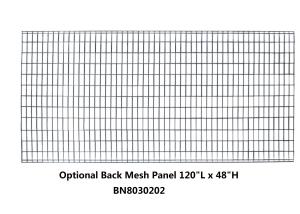Quality 120 *48 Inch Pallet Rack Guards , Heavy Duty Wire Mesh Panels For Cages wholesale
