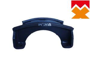 Quality Smooth Finished PC200 Excavator Track Guard 1 Year Warranty wholesale