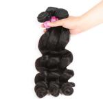 Unprocessed Virgin Peruvian Human Hair Weave Virgin Loose Wave Hair