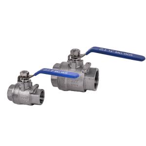 Quality Customizable 2PC Stainless Steel Ball Valve for Different Industrial Applications wholesale