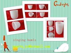 Quality crystal Quartz Singing Bowls wholesale