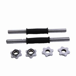 Quality 43CM Dia25mm Free Weight Exercise Equipment Chrome Coated Dumbbell Bars wholesale