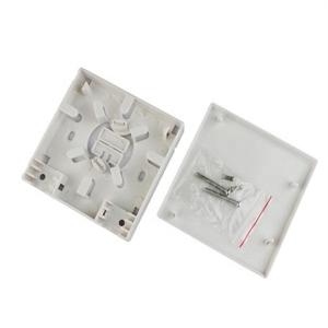 Quality PVC Fiber Optic Cable Wall Plate , 4 Core FTTHTermination Box For Fiber Optic Cable wholesale