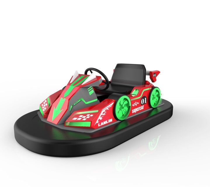 110V Coin Operated Arcade Machines , Firewire Drift Kids Indoor Bumper Car