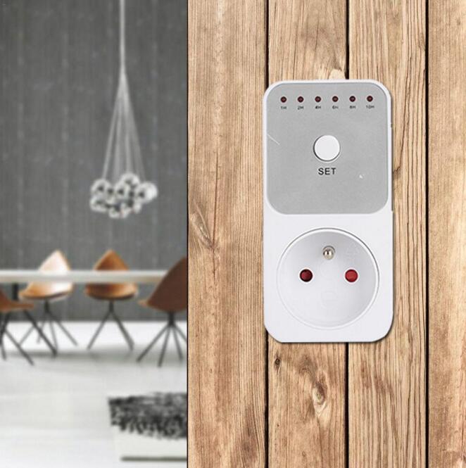 US/UK/EU Plug Energy Efficiency Timer Socket 1-10 Hour Countdown Timing Automatically Off Socket
