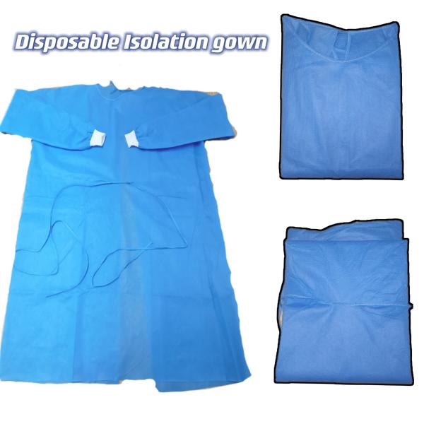 VASTPROTECT-501 Breathable Surgical Gown Soft Hypo Allergenic Tie Back Style