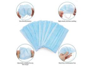 Quality Low Breath Resistance Disposable 3 Ply Earloop Face Mask wholesale