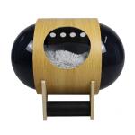 Warm Cozy Dog Cat Space Capsule Bed 60*40cm With Clear Acrylic Dome