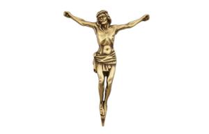 Quality Christ Cemetery Decorations , Coffin Crucifix TD021 For Tombstone wholesale