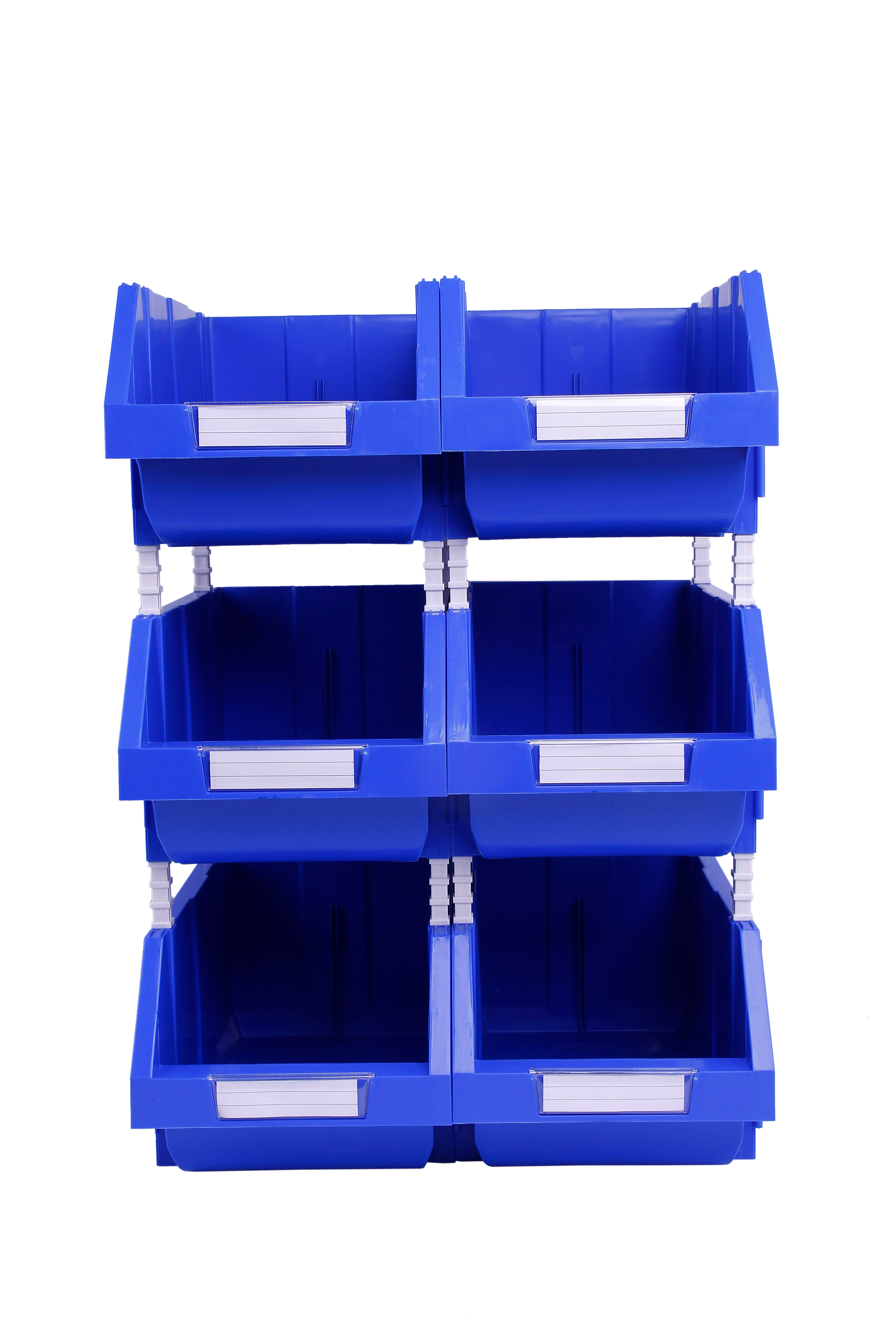 Stackable Plastic Bins for Easy Classification and Storage Internal Size 186x334x94mm