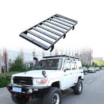 Universal Roof Rack for LC76 Laser Cutting Process Aluminum Alloy Off Road Roof