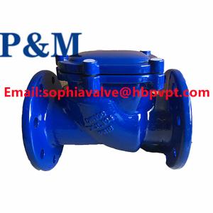 Quality DN100 PN16 GGG50 swing check valve wholesale